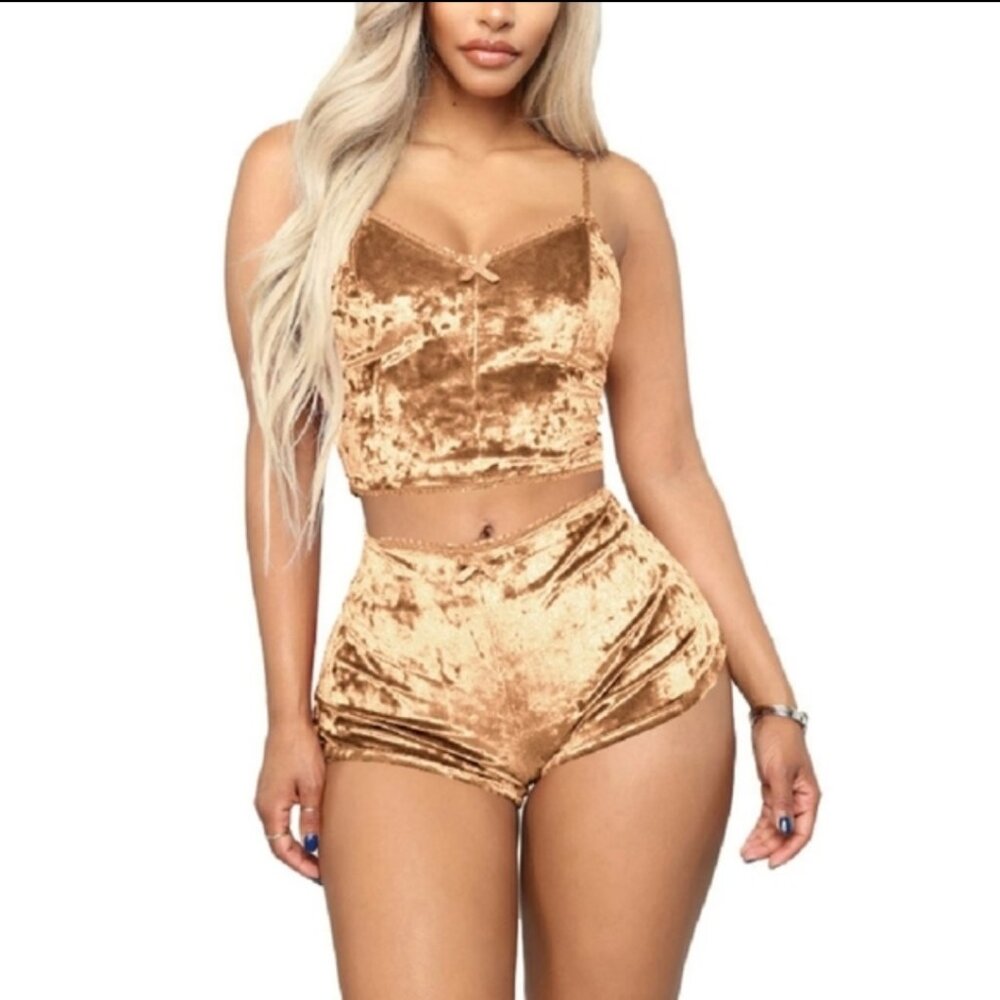 Velvet Loungewear Set